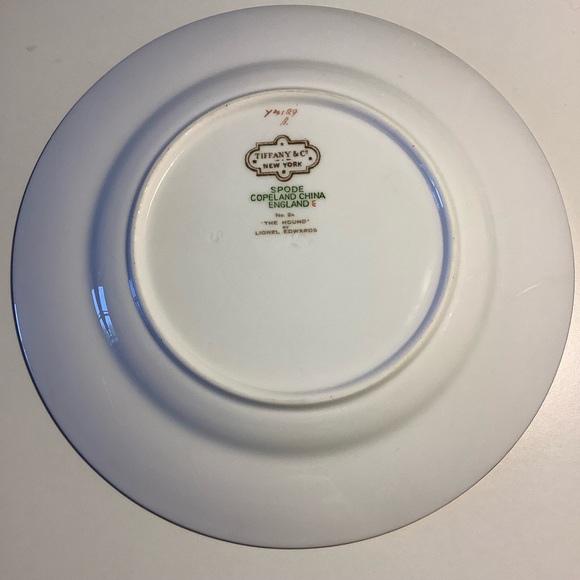 Rare Tiffany & Co. Lionel Edwards Porcelain Plates - Picture 3 of 12